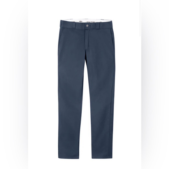Dickies Other - Dickies Men's Navy twill work skinny pants size 34X32 NWT